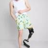 Badeshorts mit Zitronenprint Badeshorts mit Zitronenprint