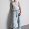 Baggy-Jeans mit mittlerer Leibhöhe Baggy-Jeans mit mittlerer Leibhöhe