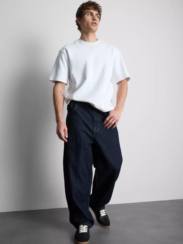 Baggy-Jeans mit mittlerer Leibhöhe Baggy-Jeans mit mittlerer Leibhöhe