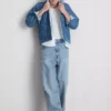 Baggy-Jeans mit mittlerer Leibhöhe Baggy-Jeans mit mittlerer Leibhöhe