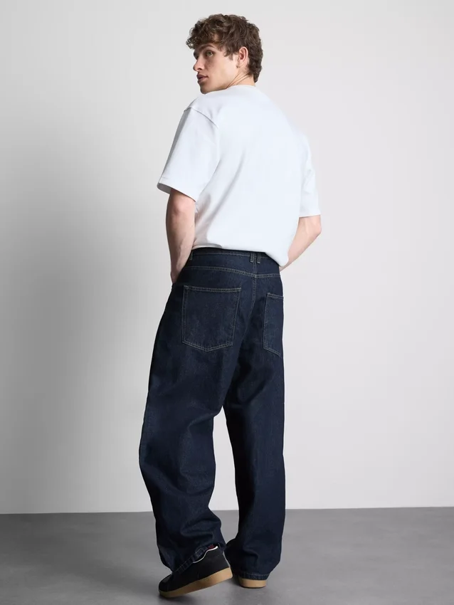 Baggy-Jeans mit mittlerer Leibhöhe Baggy-Jeans mit mittlerer Leibhöhe