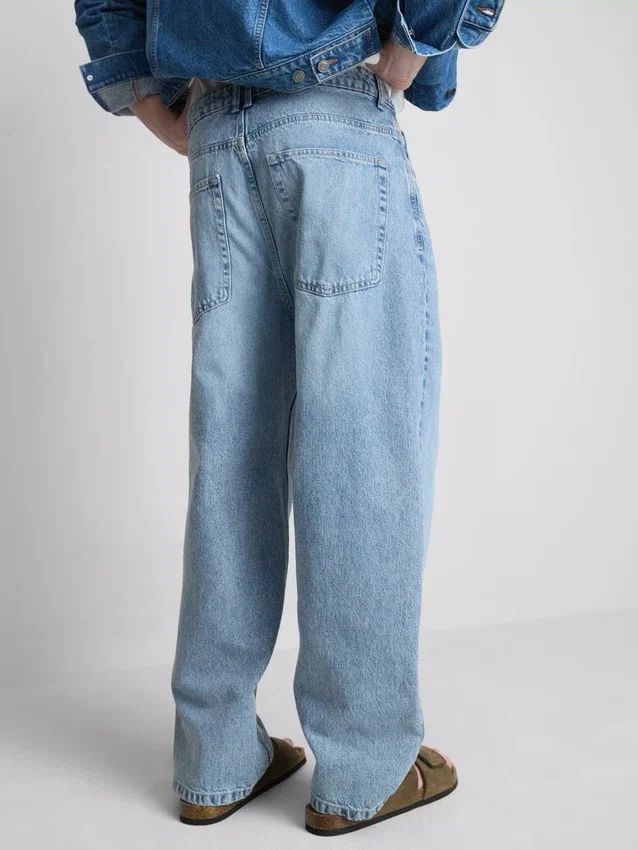 Baggy-Jeans mit mittlerer Leibhöhe Baggy-Jeans mit mittlerer Leibhöhe