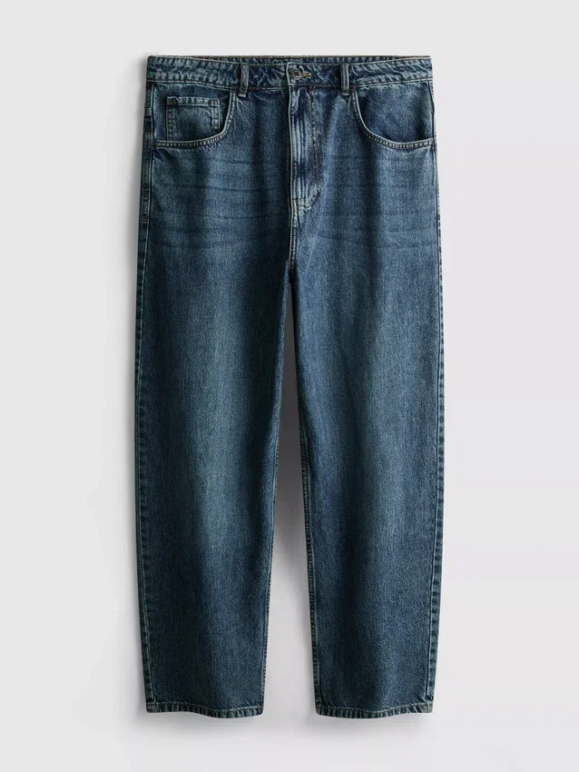 Baggy-Jeans mit mittlerer Leibhöhe Baggy-Jeans mit mittlerer Leibhöhe