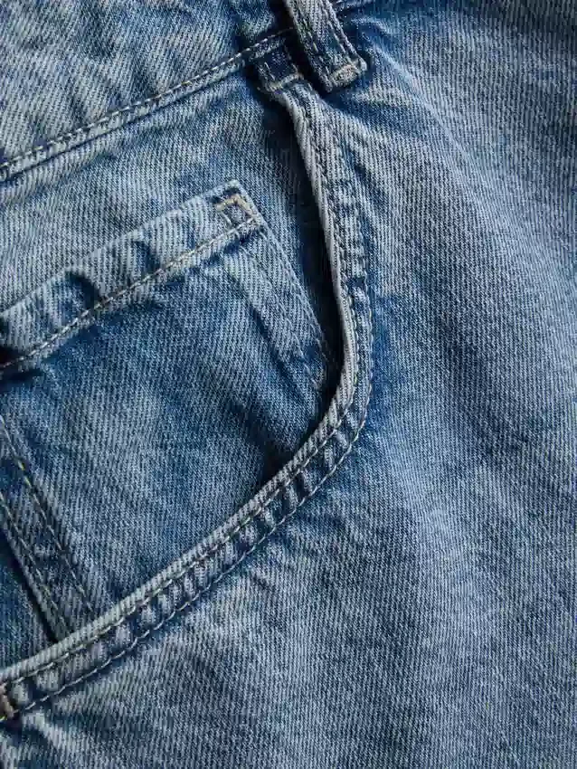 Baggy-Jeans mit mittlerer Leibhöhe Baggy-Jeans mit mittlerer Leibhöhe