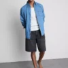 Baggy-Jeans-Shorts mit mittlerer Leibhöhe Baggy-Jeans-Shorts mit mittlerer Leibhöhe