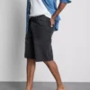 Baggy-Jeans-Shorts mit mittlerer Leibhöhe Baggy-Jeans-Shorts mit mittlerer Leibhöhe