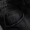 Baggy-Jeans-Shorts mit mittlerer Leibhöhe Baggy-Jeans-Shorts mit mittlerer Leibhöhe