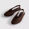 Ballerinas mit Fersenriemen