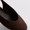 Ballerinas mit Fersenriemen