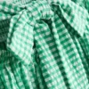 Bandeau-Mini-Kleid aus Baumwoll-Gingham Bandeau-Mini-Kleid aus Baumwoll-Gingham