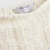 Bandeau-Top aus Baumwollmischung mit Spitze Bandeau-Top aus Baumwollmischung mit Spitze