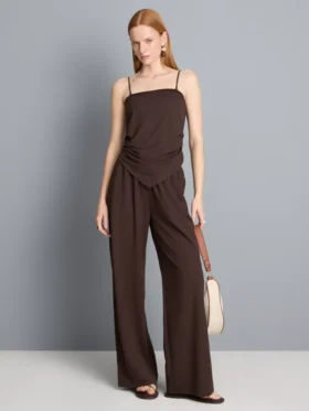 Bandeau-Top mit Hanky-Saum
