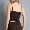 Bandeau-Top mit Hanky-Saum Bandeau-Top mit Hanky-Saum