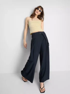 Bandeau-Top mit hohem Baumwollanteil