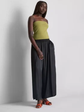 Bandeau-Top mit hohem Baumwollanteil