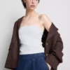 Bandeau-Top mit hohem Baumwollanteil Bandeau-Top mit hohem Baumwollanteil