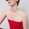 Bandeau-Top mit hohem Baumwollanteil Bandeau-Top mit hohem Baumwollanteil