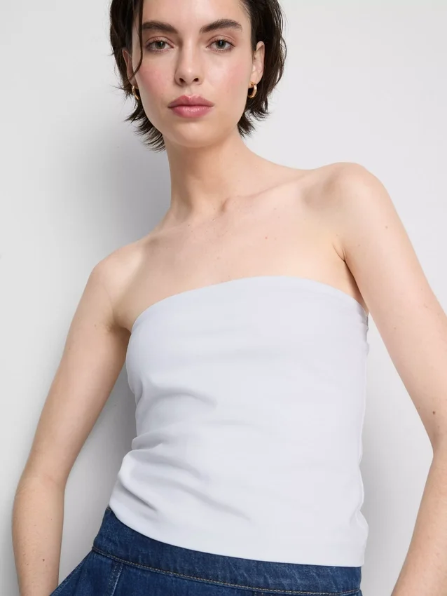 Bandeau-Top mit hohem Baumwollanteil Bandeau-Top mit hohem Baumwollanteil