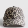 Baseballkappe mit Leopardenmuster
