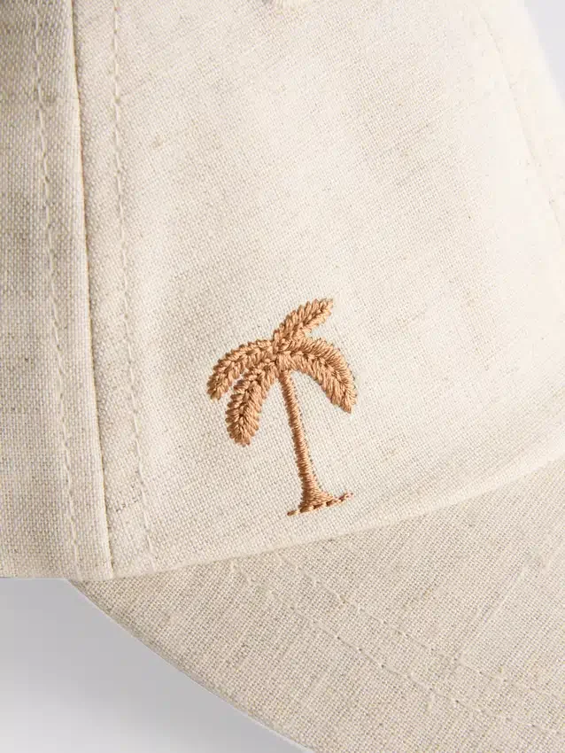 Baseballkappe mit Palmenmotiv Baseballkappe mit Palmenmotiv