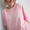 Baumwoll-Braut-T-Shirt mit Rundhalsausschnitt Baumwoll-Braut-T-Shirt mit Rundhalsausschnitt