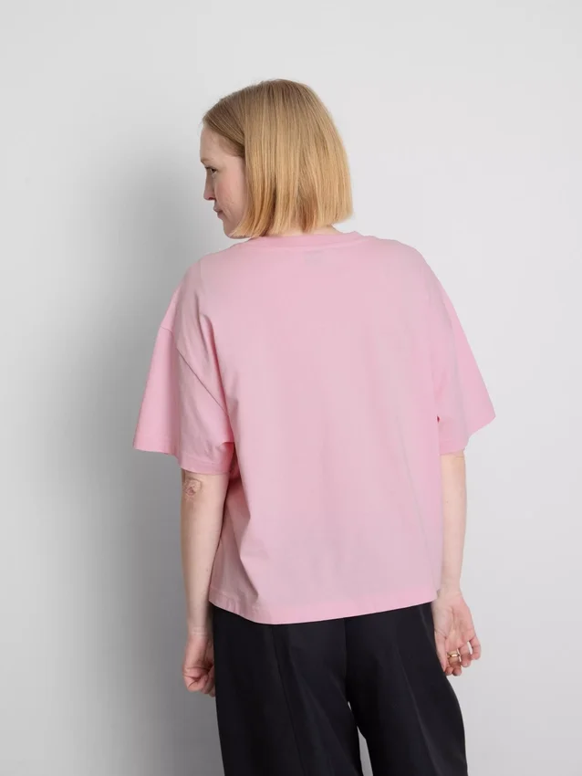 Baumwoll-Braut-T-Shirt mit Rundhalsausschnitt Baumwoll-Braut-T-Shirt mit Rundhalsausschnitt