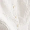 Baumwoll-Cami-Top im verkürzten Schnitt mit Cutwork-Design Baumwoll-Cami-Top im verkürzten Schnitt mit Cutwork-Design