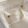 Baumwoll-Denim-Jeans mit geradem Bein Baumwoll-Denim-Jeans mit geradem Bein