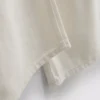 Baumwoll-Denim-Jeans mit mittlerer Leibhöhe und weitem Bein Baumwoll-Denim-Jeans mit mittlerer Leibhöhe und weitem Bein