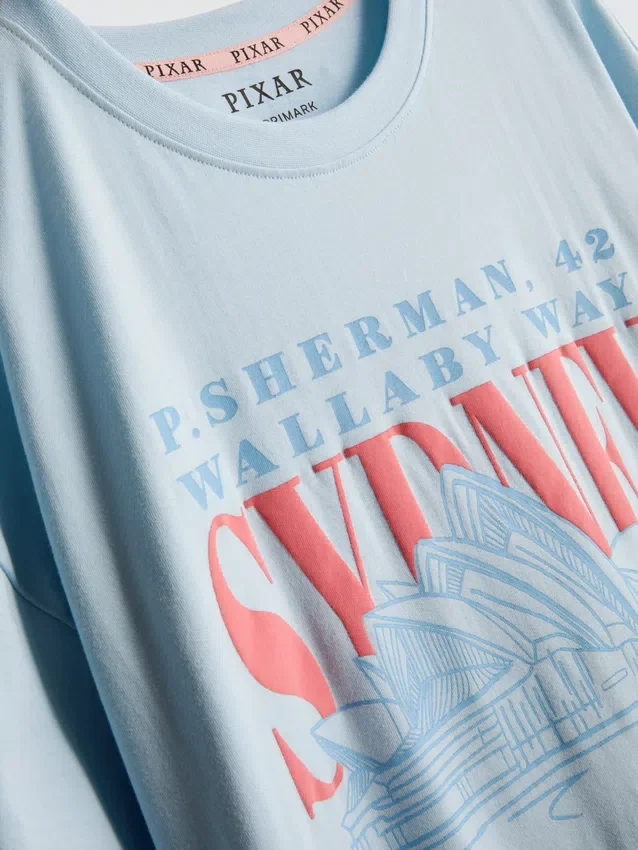 Baumwoll-Nachthemd mit „Findet Nemo“-Motiv von Disney Pixar Baumwoll-Nachthemd mit „Findet Nemo“-Motiv von Disney Pixar