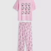 Baumwoll-Schlafanzug mit Hello Kitty-Motiv