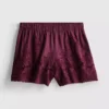 Baumwoll-Shorts mit hoher Taille und Stickerei Baumwoll-Shorts mit hoher Taille und Stickerei