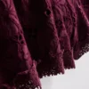Baumwoll-Shorts mit hoher Taille und Stickerei Baumwoll-Shorts mit hoher Taille und Stickerei