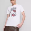 Baumwoll-T-Shirt mit Hello-Kitty-Motiv Baumwoll-T-Shirt mit Hello-Kitty-Motiv