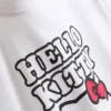 Baumwoll-T-Shirt mit Hello-Kitty-Motiv Baumwoll-T-Shirt mit Hello-Kitty-Motiv
