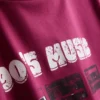Baumwoll-T-Shirt mit kurzem Ärmel und Aufdruck