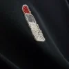 Baumwollreiches, kurzes Baby-T-Shirt mit Perlenverzierung