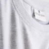 Baumwollreiches T-Shirt in Conan-Grau Baumwollreiches T-Shirt in Conan-Grau