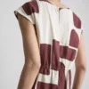 Bedruckte Bluse mit Flügelärmeln Bedruckte Bluse mit Flügelärmeln