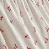 Bedruckte, gerippte Schlafanzug-Shorts