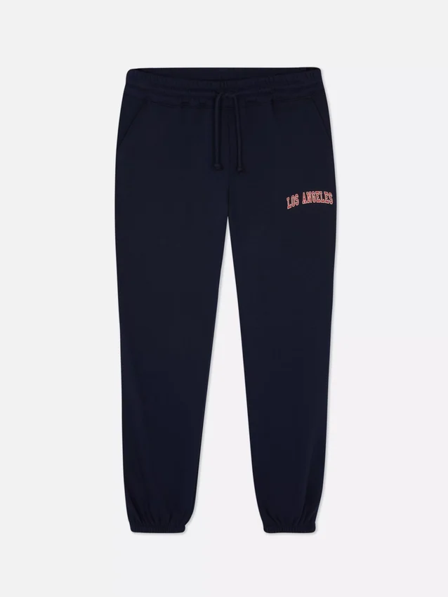 Bedruckte Jogginghose mit Bündchen Bedruckte Jogginghose mit Bündchen