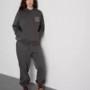 Bedruckte Jogginghose mit Bündchen aus Baumwollmischung Bedruckte Jogginghose mit Bündchen aus Baumwollmischung