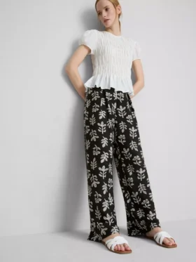 Bedruckte Palazzo-Hose
