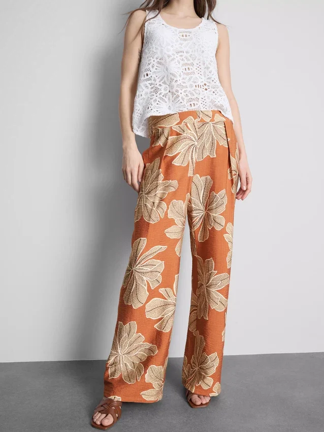Bedruckte Palazzo-Hose Bedruckte Palazzo-Hose