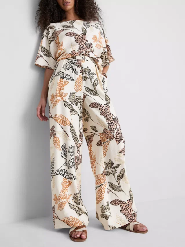 Bedruckte Palazzo-Hose Bedruckte Palazzo-Hose