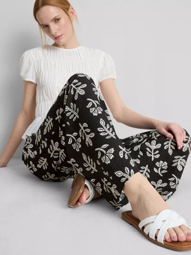 Bedruckte Palazzo-Hose Bedruckte Palazzo-Hose