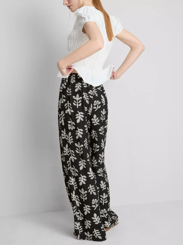 Bedruckte Palazzo-Hose Bedruckte Palazzo-Hose