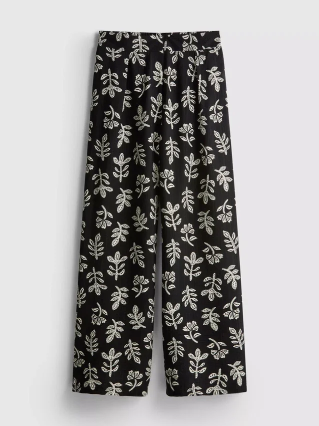 Bedruckte Palazzo-Hose Bedruckte Palazzo-Hose