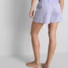 Bedruckte Schlafanzug-Shorts aus Baumwolle Bedruckte Schlafanzug-Shorts aus Baumwolle