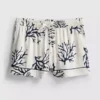 Bedruckte Schlafanzug-Shorts in Korallenrot Bedruckte Schlafanzug-Shorts in Korallenrot